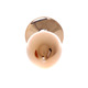 Анальная пробка с розовой розочкой Plug-Jewellery Red Gold PLUG ROSE- Pink
