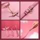 Подарочный набор BDSM итальянская кожа розовый Upko lovely kinky Puppy set