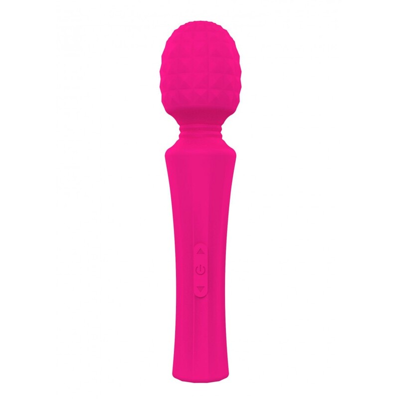 Вибратор Микрофон Rechargeable Power Wand - Рожевий