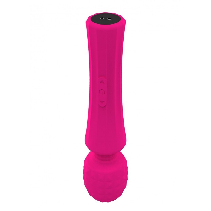 Вибратор Микрофон Rechargeable Power Wand - Рожевий