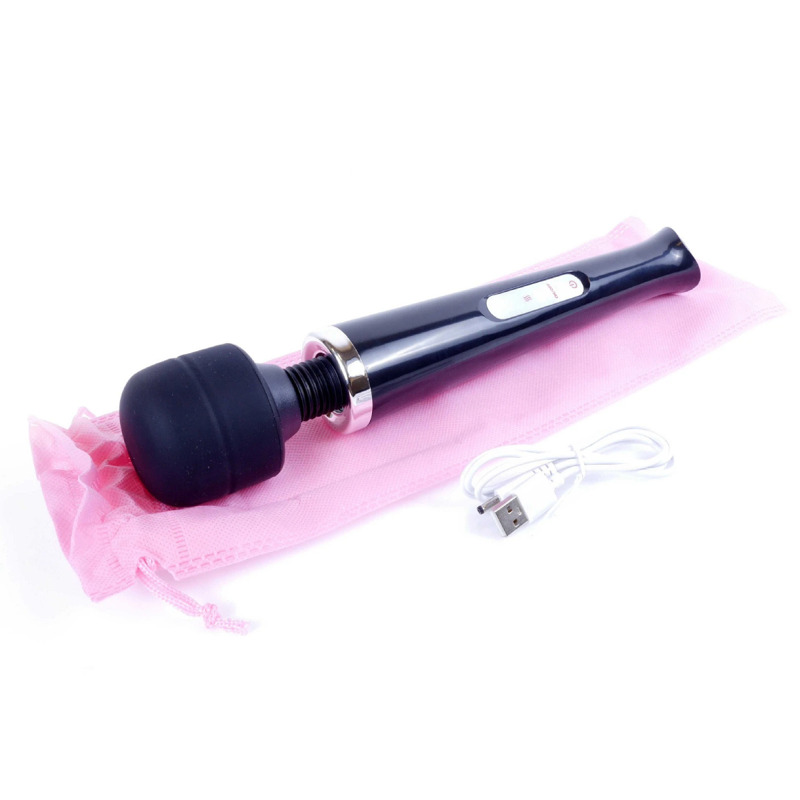 Вибромассажер с съемной головкой Magic Massager Wand, белый