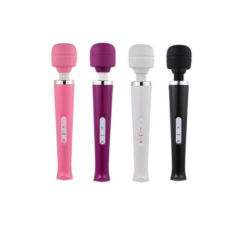 Вибромассажер с съемной головкой Magic Massager Wand, белый