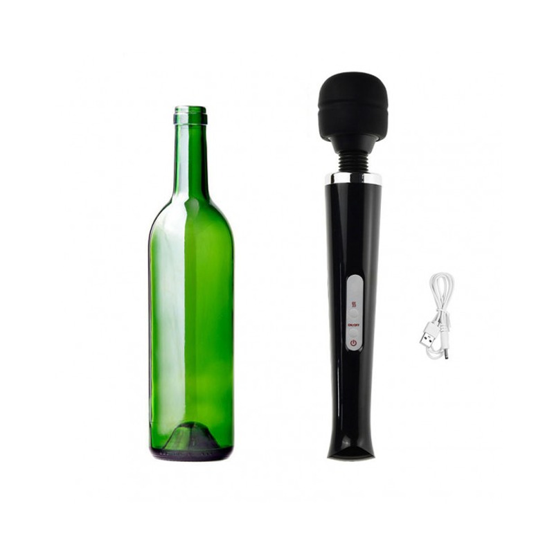Вибромассажер с съемной головкой Magic Massager Wand, белый