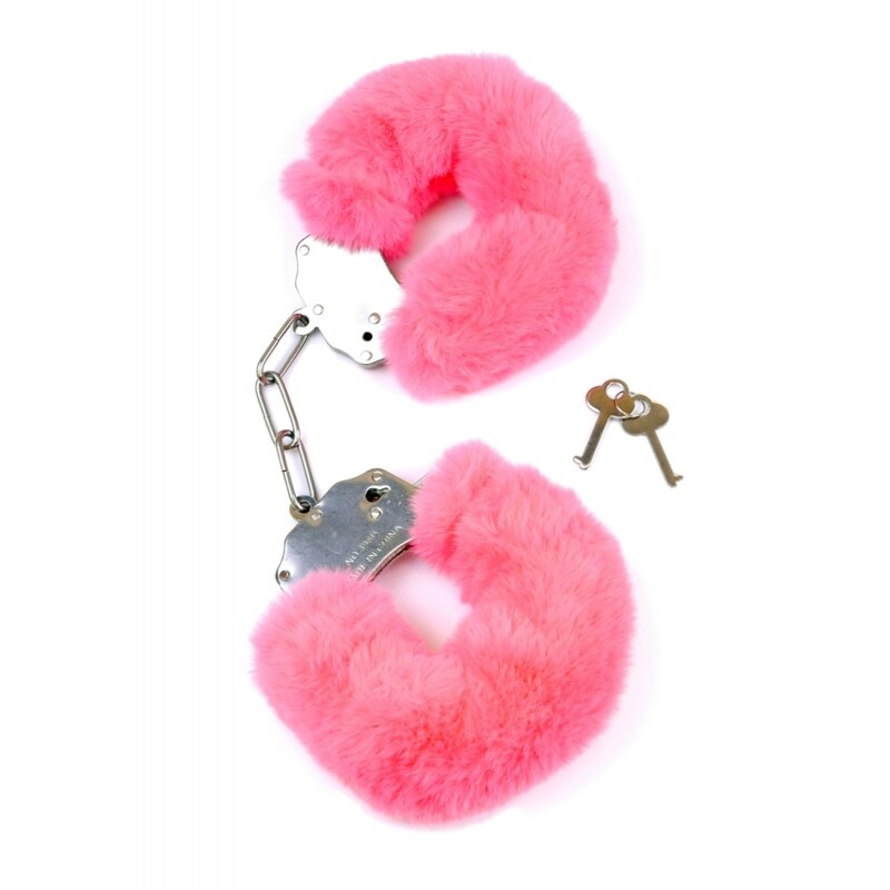 Наручники Fetish Boss Series- Furry Cuffs Розовые
