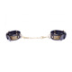 Наручники Fetish Boss Series Handcuffs with cristals 3 cm Gold