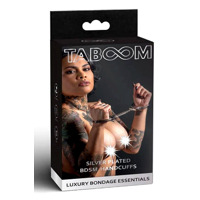 Наручники Taboom, металлические, серебряные