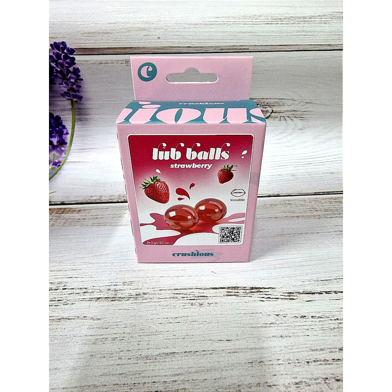 Взрывные шарики со вкусом шампанского со сливками Balls lub strawberry&champagne