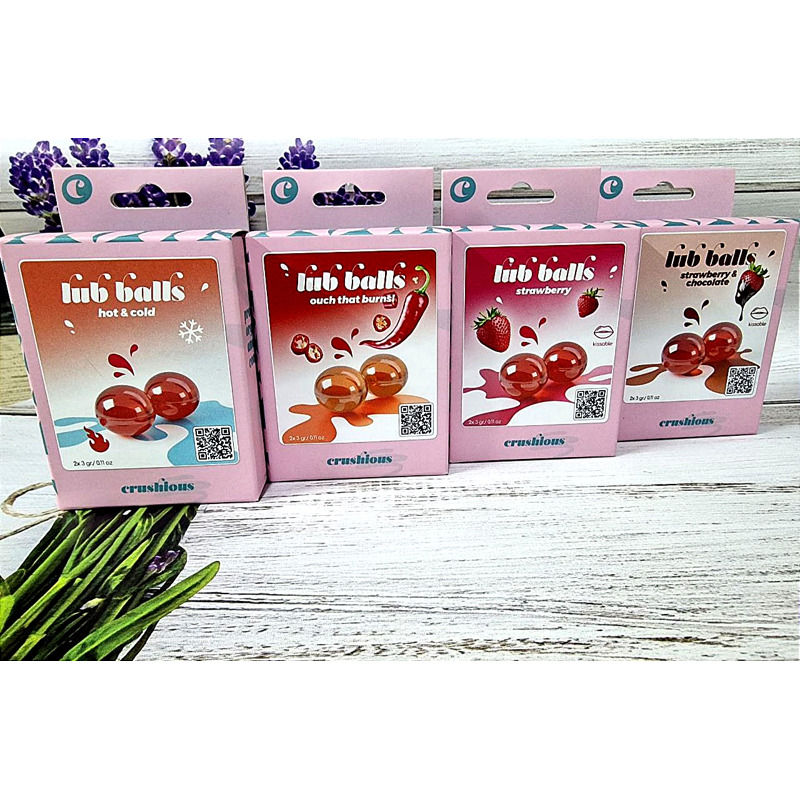 Взрывные шарики со вкусом шампанского со сливками Balls lub strawberry&champagne
