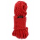 Бандажная веревка Taboom Bondage Ropes, 10 м х 7 мм, красная