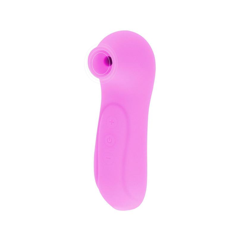 Вакуумный стимулятор клитора Toy Joy, силиконовый, розовый