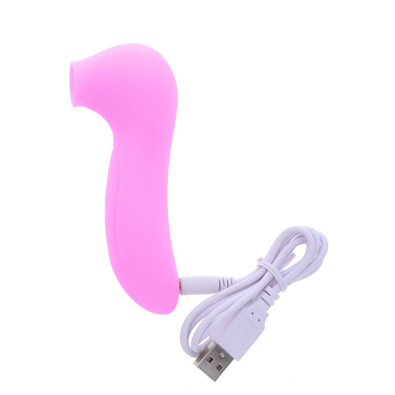 Вакуумный стимулятор клитора Toy Joy, силиконовый, розовый