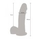 Вибратор с поступательными движениями USB TOY JOY Magnetic Pulse Trusting Dildo