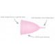 Менструальные чаши Mae B Menstrual Cups Size S - Pink