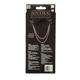 Зажимы для сосков с цепочкой California Exotic Novelties, золотистые