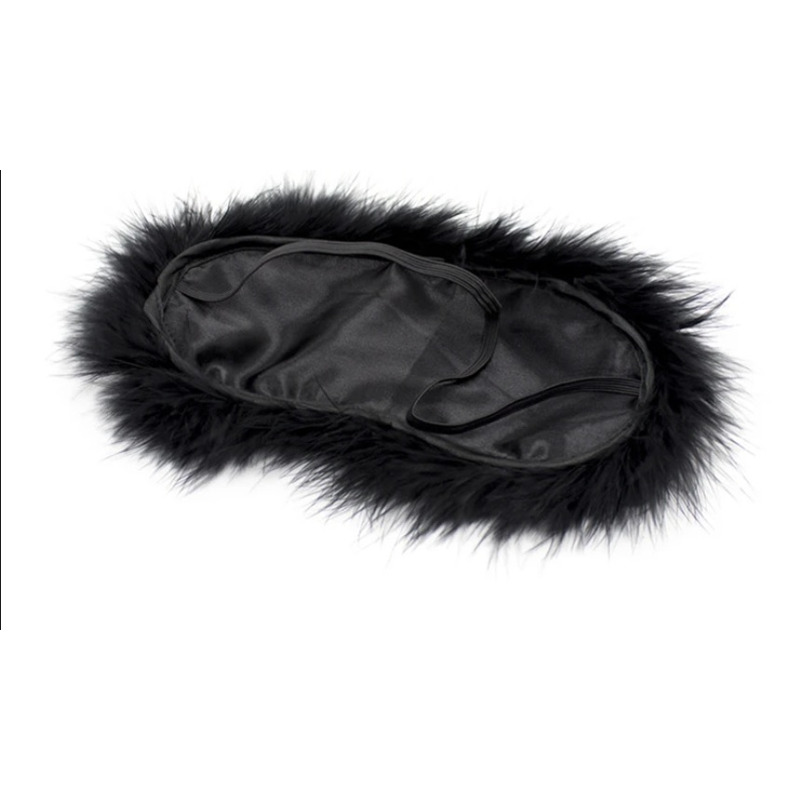Маска на глаза Feather blindfold black