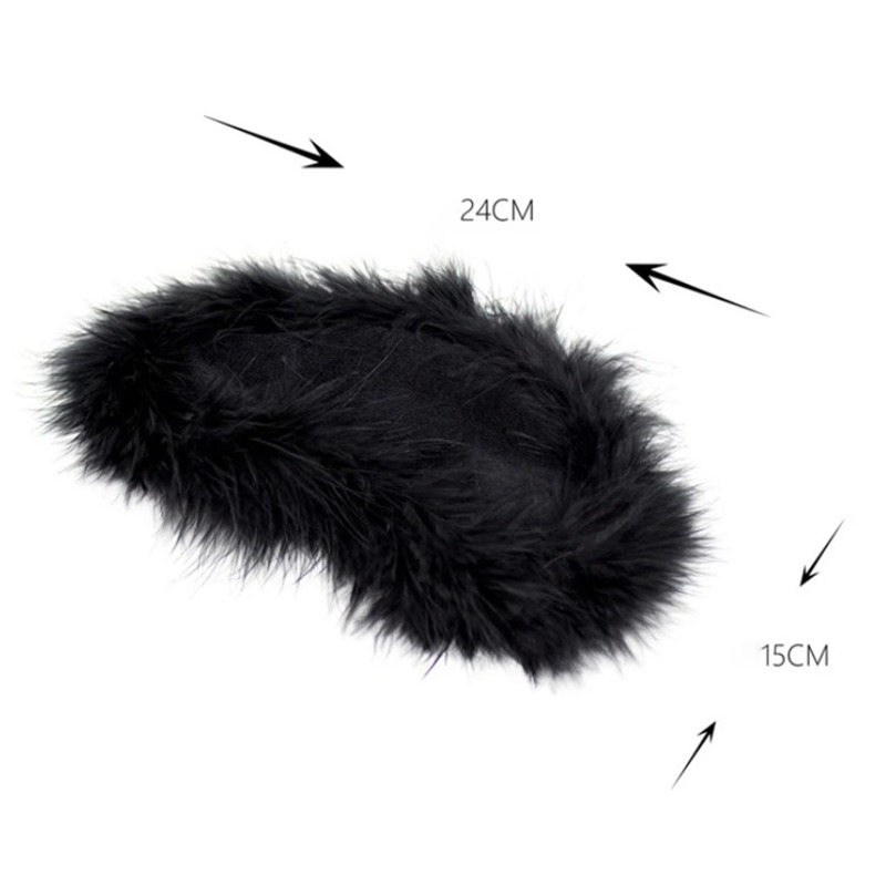 Маска на глаза Feather blindfold black
