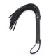 Флоггер с розовым сердцем Flogger black with pink heart