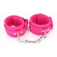 Силиконовые наручники Silicone hand cuff pink