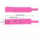 Силиконовые наручники Silicone hand cuff pink