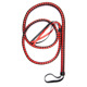 Кнут длинный DS Fetish Whip Long stripe red/black