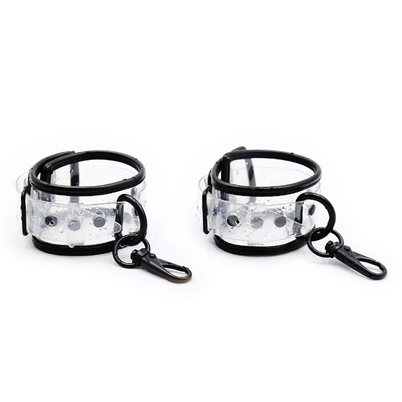 Наручники DS Fetish Wrist restraints transparent