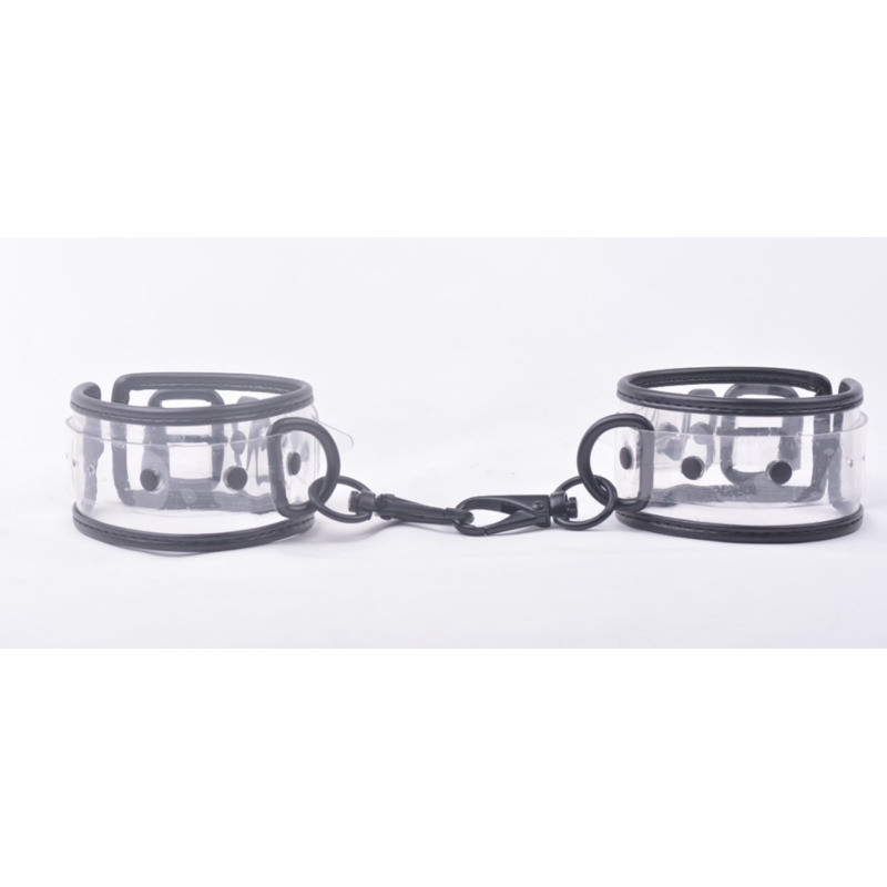Наручники DS Fetish Wrist restraints transparent