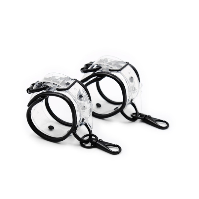 Наручники DS Fetish Wrist restraints transparent