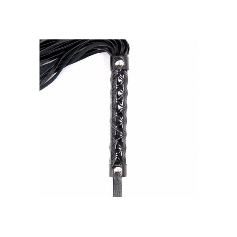 Флоггер металл DS Fetish Flogger black metal