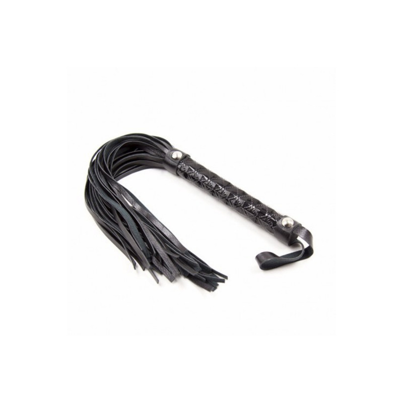 Флоггер металл DS Fetish Flogger black metal