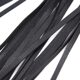 Флоггер с сердцем DS Fetish Flogger M black with heart metal
