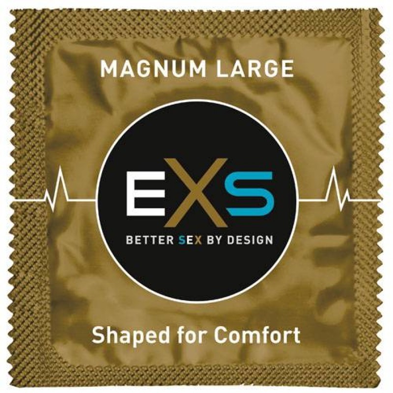 Презервативы большого размера EXS Magnum Large латексные (цена за упаковку, 3 шт.)