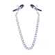 Зажимы на соски DS Fetish Nipple clamps iron L silver 64 g