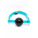 Кляп DS Fetish Ball gag blue