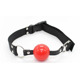 Нейлоновый кляп DS Fetish Nylon gag black/red