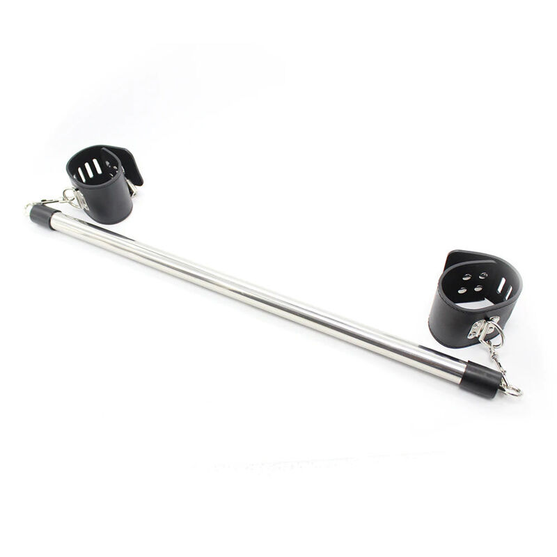 Распорка DS Fetish Metal ankle spreader bar black