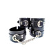 Система фиксации DS Fetish Ankle and hand cuff black