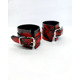 Система фиксации DS Fetish Ankle and hand cuff black/red