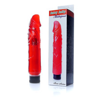 Вибратор реалистик красный Vibrator-Juicy Jelly - Multispeed Red