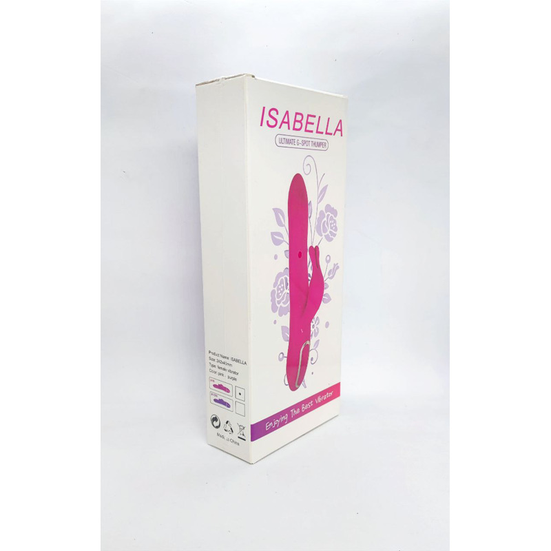 Вибратор кролик Wibrator-Isabella, 5 funkcji, USB Pink