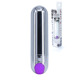 Вибропуля Strong Bullet Vibrator Silver/Purple USB 10 режимов вибрации