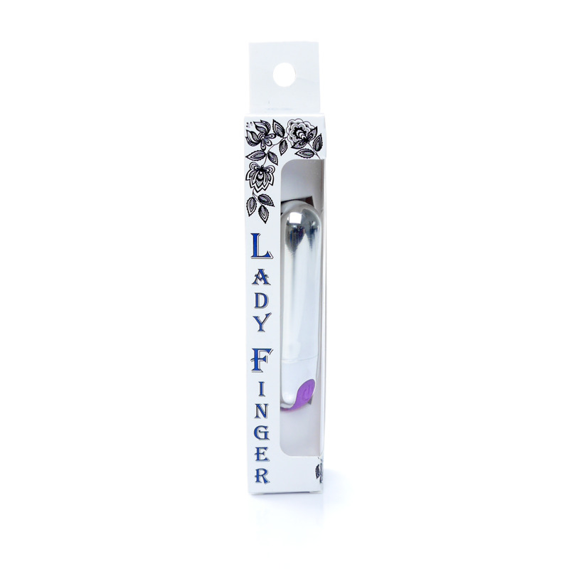 Вибропуля Strong Bullet Vibrator Silver/Purple USB 10 режимов вибрации
