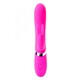 Вибратор-кролик ADELA Pink USB 12 режимов вибрации и 6 пульсаций
