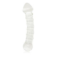 Фаллоимитатор стеклянный 7" Glass Romance Clear