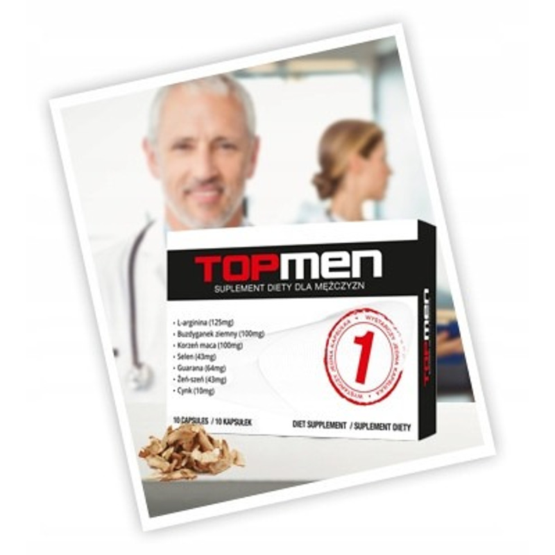 Таблетки для потенции TOPMEN, 10 шт