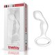 Стеклянная Анальная пробка 4,5" Glass Romance Clear