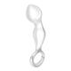 Стеклянная Анальная пробка 4,5" Glass Romance Clear