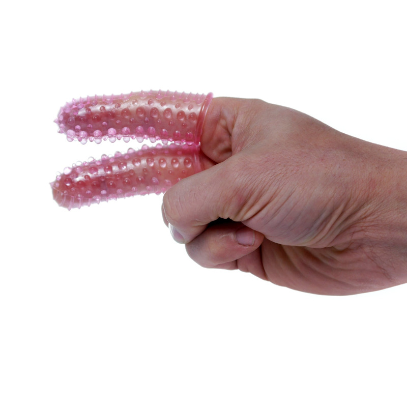 Насадка на палец двойная Wonderful Fingers Pink
