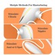 Вакуумный стимулятор с виброяйцом High End Suction Love Egg WHITE