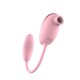 Вакуумный стимулятор клитора с виброяйцом High End Suction Love Egg PINK