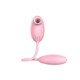 Вакуумный стимулятор клитора с виброяйцом High End Suction Love Egg PINK